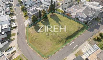 Terreno em condomínio fechado à venda na Rua Uberlândia, 359, Abranches, Curitiba por R$ 1.350.000
