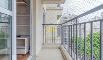 Apartamento á venda 36m 1 dormt. com vaga Mobiliado - Próximo ao Metrô República