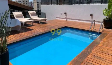 Linda Cobertura a venda 363m² - 4 dormitórios - 2 suítes - 5 vagas