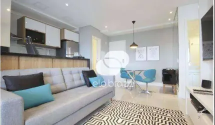 Apartamento com 1 dormitório para alugar, 56 m² por R$ 13.570,00/mês - Vila Nova Conceição - São Paulo/SP