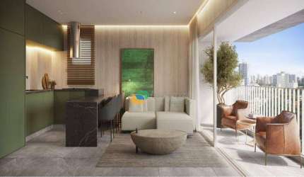 Apartamento com 1 dormitório à venda, 52 m² por R$ 729.240,00 - Pinheiros - São Paulo/SP