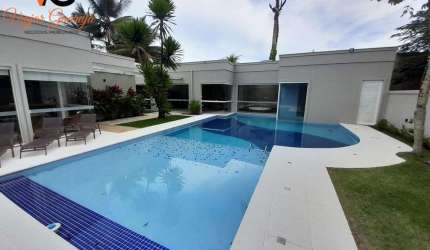Casa Térrea para Venda em Guarujá, Jardim Acapulco, 5 dormitórios, 5 suítes, 8 banheiros