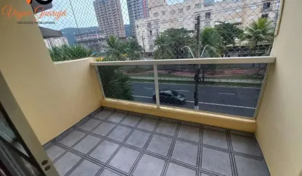 Apartamento para Venda em Guarujá, Enseada, 3 dormitórios, 2 banheiros, 1 vaga