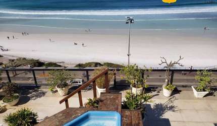 Cobertura  à venda com vista total da Praia do Forte, Cabo Frio/RJ