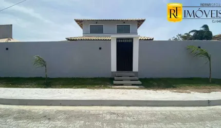 Linda e ampla casa com 4 quartos em Búzios