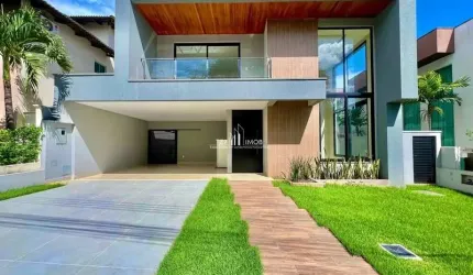 Sobrado novo recém construído de 4 suítes no jardins Mônaco.