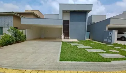 Casa Térrea no condomínio Jardins Lisboa, com 3 suítes plenas.