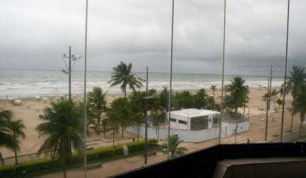 Apartamento para Locação em Praia Grande, Tupi, 4 dormitórios, 3 suítes, 1 banheiro, 2 vagas