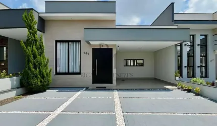 Casa 3 Suítes Amplas Indaiatuba | Porteira Fechada no Jardim Mantova