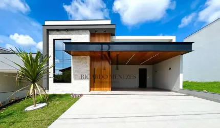 Condomínio Jardim Piemonte: Casa dos Sonhos com Piscina, Escritório e 3 Suítes