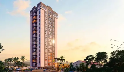 Apartamentos á venda no bairro Praça com 55m² no Res. Praia do Pontal Norte