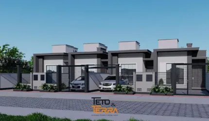 Casa á venda com 58m² possuindo dois dormitórios sendo 1 suíte no bairro Areias