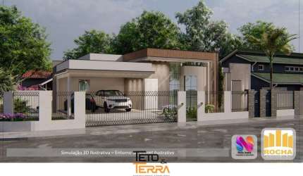 Casa á venda no Loteamento Bosque da Mata com 157m², 3 dormitórios,churrasqueira
