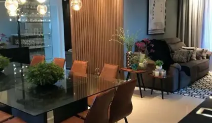 Apartamento no Centro de Tijucas com 62m², 1 suíte, área gourmet, churrasqueira