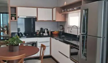Apartamento mobiliado á venda no bairro Areias em Tijucas,3 dormitórios,elevador