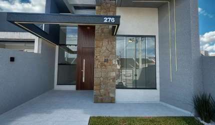 Casa com 3 quartos à venda na Rua Gameleira, 272, Eucaliptos, Fazenda Rio Grande por R$ 530.000