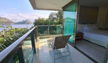 Apartamento de Alto Padrão à Venda | 250 m² | 4 Quartos Suítes | Vista Mar | Chácara Fróes – Icaraí, Niterói/RJ
