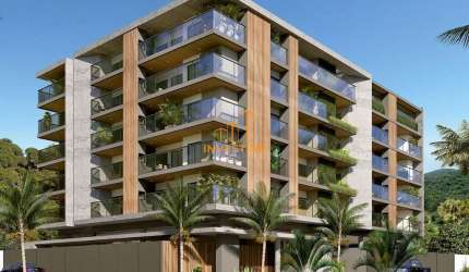 Ubatuba: Apartamento novo de 2 dormitórios, a 270m da praia do Itaguá
