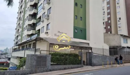 Apartamento para aluguel, no Bairro Barreiros, São José-SC, com 2 quartos, sendo , com 1 vaga