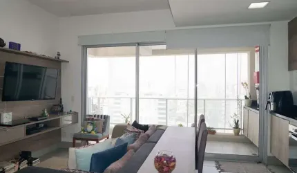 Apartamento para venda possui 65 metros quadrados com 1 quarto no Brooklin - São Paulo - SP