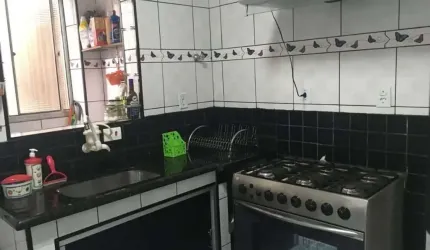Apartamento com 2 quartos, Vila Nossa Senhora de Fátima, São Vicente - R$ 153 mil, Cod: 8511
