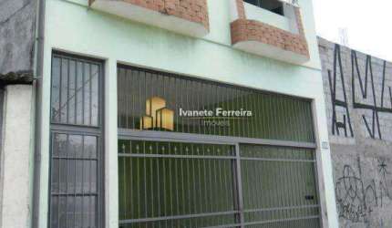 Sobrado com 3 quartos, 4 banheiros , 2 vagas e 3 salas comerciais, à venda, 180 m² por R$ 1.100.000 - Mooca - São Paulo/SP