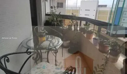 Apartamento com 3 dormitórios lazer 1 vaga e vista para o mar nas Astúrias