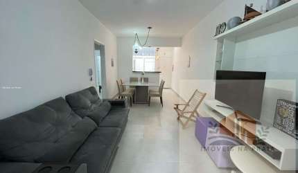 Apartamento reformado 2 dormitórios 1 vaga vista para o mar na Barra Funda - Pitangueiras