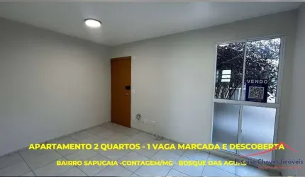 Apartamento com 2 quartos à venda na Avenida Diamante, 1030, Sapucaia II, Contagem por R$ 159.500