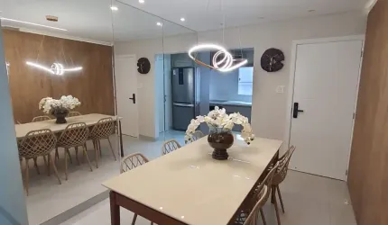 PRÉDIO FRENTE MAR, MOBÍLIADO E DECORADO!!!!