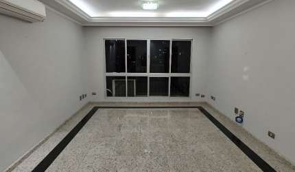 ALUGUEL DE BELÍSSIMO APARTAMENTO NA PRAIA  DE 160m2 DE 3 DORMS COM UMA SUÍTE E CLOSET COM DEPENDÊNCIA COMPLETA E VAGA DEMARCADA NA PONTA DA PRAIA EM SANTOS-SP