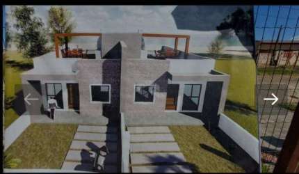 Casa 2 Dormitórios Geminada à venda no Bairro CAPÃO NOVO com 71 m² de área privativa - 2 vagas de garagem