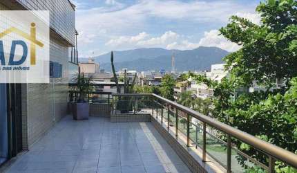 Cobertura ,Recreio, 3 suites,408 m² - venda por R$ 2.200.000 ou aluguel por R$ 11.462/mês - Recreio dos Bandeirantes - Rio de Janeiro/RJ
