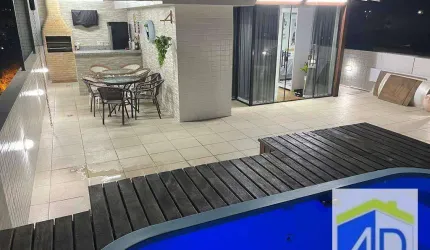 Cobertura com 4 dormitórios , 3 suítes , à venda, 259 m² por R$ 1.600.000 - Recreio dos Bandeirantes - Rio de Janeiro/RJ