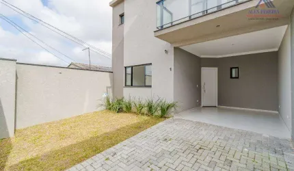 Sobrado para Venda em São José dos Pinhais, Boneca do Iguaçu, 4 dormitórios, 2 suítes, 3 banheiros, 1 vaga