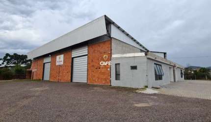 Pavilhão Amplo De 1000 m², Mais Banheiro e Estacionamento. Na BR 287.