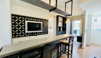 Apartamento, 2 Dormitórios, 1 Banheiro, 1 Vaga, Mobiliado, Medianeira