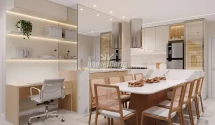 Apartamento com 2 quartos à venda na Praça Maria Bergamin Andretta, 744, Água Verde, Curitiba, 78 m2 por R$ 1.072.463