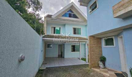 Casa em condomínio fechado com 3 quartos à venda na Rua Padre Júlio Saavedra, Uberaba, Curitiba, 139 m2 por R$ 849.900