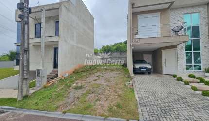 Terreno em condomínio fechado à venda na Rua Valdomiro Rodrigues, Tatuquara, Curitiba, 98 m2 por R$ 270.000