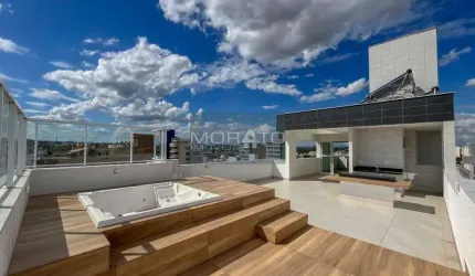 Cobertura 4 quartos, 4 suítes, 3 vagas, Castelo - Belo Horizonte/MG