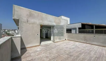 Cobertura com 4 quartos, 2 vagas com elevador no bairro Dona Clara - Belo Horizonte