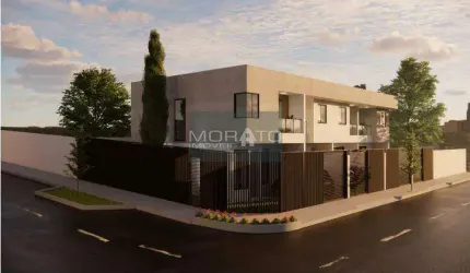 Casa Geminada 3 Qaurtos, Suíte, 1 Vaga de Garagem no Bairro Planalto