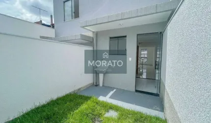 Casa 2 quartos sendo 1 suíte com 1 vaga no bairro São João Batista.