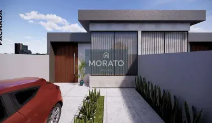 Casa Geminada 3 Quartos, Suíte, Closet, 2 Vaga de Garagem, no Bairro Santa Amélia