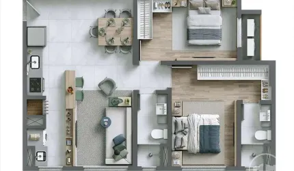 Apartamento com 2 quartos à venda na Rua José Pereira Liberato, 1390, São João, Itajaí por R$ 650.000