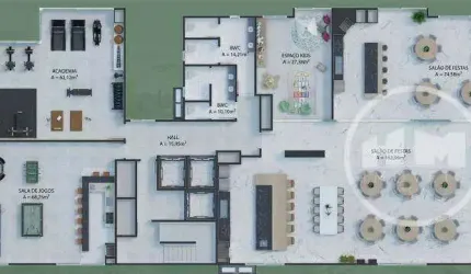 Apartamento com 3 quartos à venda na Rua José Gall, 1031, Dom Bosco, Itajaí por R$ 1.230.000