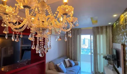 Apartamento mobiliado pronto para morar.