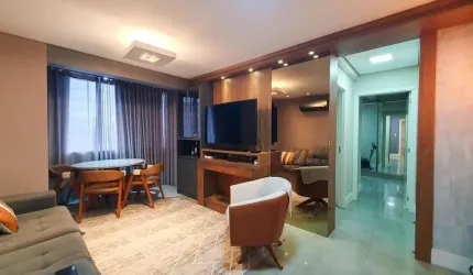 Excelente apartamento semi mobiliado no bairro Hamburgo Velho / São Jorge.