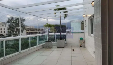 Cobertura a  venda no bairro Recreio dos Bandeirantes 3 Quartos sendo 2 suítes, 2 Vagas, 215M².